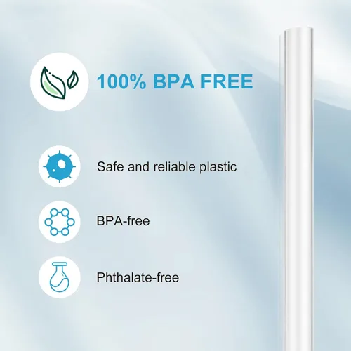 Vista 4 de SAVITA 6pcs Replacement Straws & Brush for Jr. 12oz Kids Water Bottle