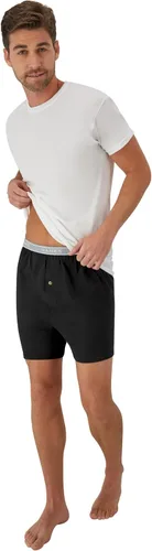Vista 5 de Hanes mens Underwear Boxers Pack, Cool and Breathable Cotton Underwear, Exposed and Comfortflex Waistbands, Multi-pack