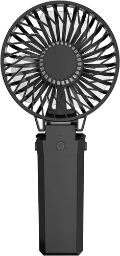 Vista 14 de HandFan Actualizado Ventilador de Mano Silencioso de 10,000 mAh - 4.5 Pulgadas Ventiladores de Mano Grandes Recargables, Ventilador Portátil