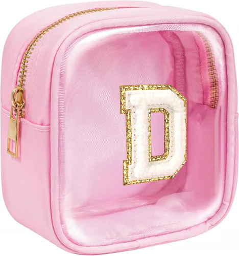 Vista 36 de KOTORA Bolsa de Maquillaje Inicial, Bolsa de Viaje de Artículos de Aseo, Bolsa de Maquillaje Transparente, Bolsas de Cosméticos Organizadoras