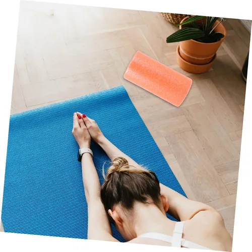 Vista 8 de Yoga Massage Roller Extra Firm High Density Epp Orange