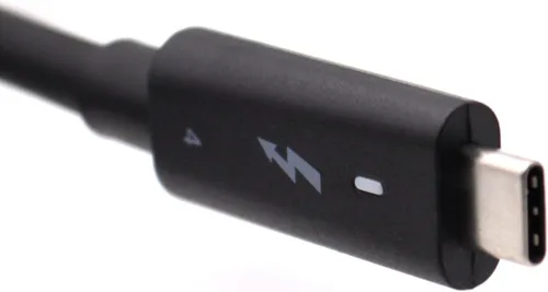 Vista 4 de Dell Base modular Thunderbolt de 130 W con dos interfaces Thunderbolt 4, entrega de energía de 130 W, resolución de video de pantalla única de 5K a