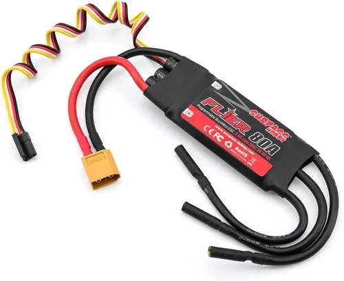 Vista 9 de Surpass 20A ESC sin escobillas 5.5V/4A BEC, XT60 y enchufe de 0.1 in para RC de ala fija