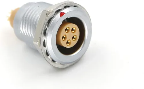 Vista 6 de 1B FSG - Conector de empuje giratorio de 2 pines macho para cámara Kinemini 4k (2 pines, FSG)