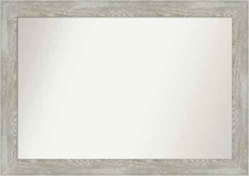 Vista 100 de Amanti Art Espejo personalizado, espejo de baño Alexandria Greywash, espejo de pared o espejo de tocador de baño sobre el fregadero