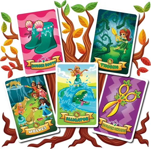 Vista 5 de Juego de mesa Princess Heroes – Juego cooperativo de castillo de princesa para niños de 4 años en adelante – Los niños desarrollan nuevas