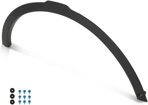 Vista 11 de G-PLUS Moldura de arco de rueda delantera derecha compatible con LR3 / Discovery 3 2005-2009, compatible con LR4 / Discovery 4 2010-2016 LR010631