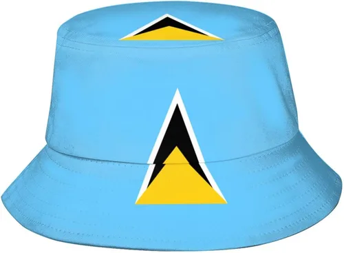 Vista 11 de Lindos sombreros de pescador de bandera plegable patriótico a la moda, gorra de pescador para viajes de verano al aire libre para adultos, mujeres