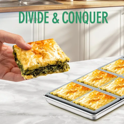 Vista 4 de Divisores de bandeja de silicona para cosecha, bandejas medianas para secadora de congelación correcta, moldes de silicona para alimentos