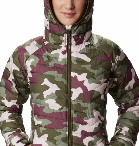 Vista 4 de Columbia Powder - Chamarra de mujer liviana con capucha