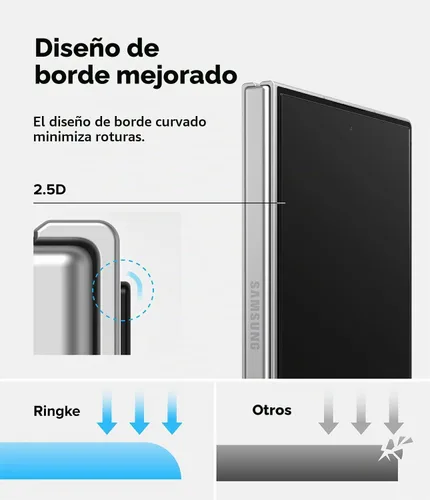 Vista 8 de Ringke for Samsung Galaxy Z Fold 8 Screen Protector [Easy Slide, 2 Pack]