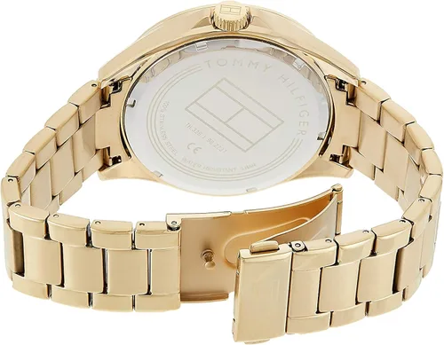 Vista 4 de Tommy 1791365 - Reloj de acero inoxidable dorado Hilfiger