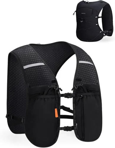 Vista 11 de ECOHUB Mochila de hidratación para correr, mochila ligera de hidratación para senderismo, ciclismo, maratón, mochila para mujeres y hombres