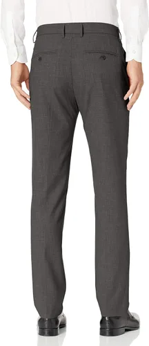 Vista 2 de J.M. Haggar Men's Slim Fit Flat Front Super Flex Waistband Stretch Dress Pant