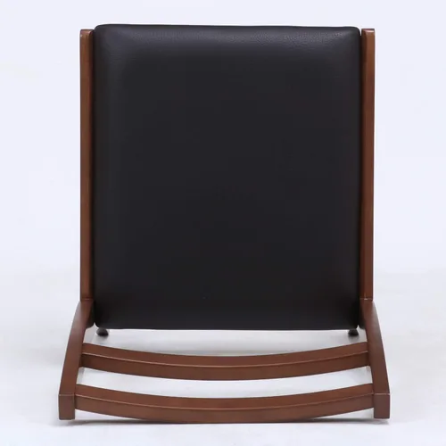 Vista 10 de 不二貿易(Fujiboeki) Fuji Boeki 98817 Dining Chair, Chair, Width 16.1 x Depth 20.1 x Height 31.1 inches (41 x 51 x 79 cm), Brown, Natural Wood, Synthetic