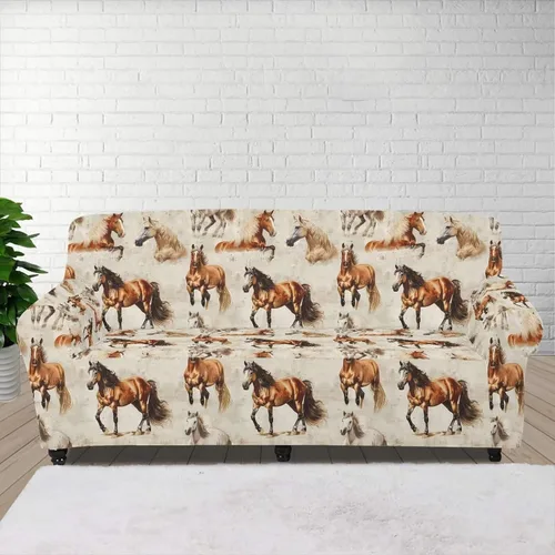 Vista 46 de ZOUTAIRONG Fundas elásticas para sofá con estampado de ramas de camuflaje 3D para sofá, funda para muebles de un solo cojín, decoración del hogar u