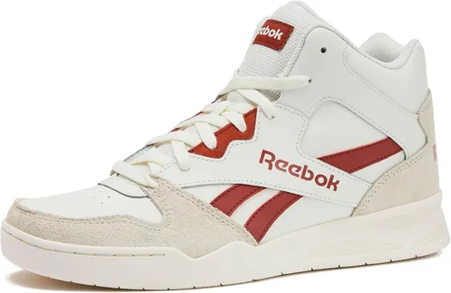 Vista 7 de Reebok Zapatillas BB4500 Hi 2 para hombre Blanco/Gris liso Claro