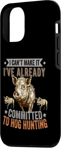 Vista 2 de iPhone 15 Hog Hunting Men Dad Wild Boar Pig Hunter Funny Feral porcino caso