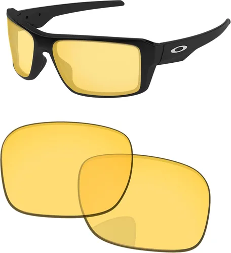 Vista 30 de Lentes de repuesto para gafas de sol Oakley Double Edge OO9380 2.598 in 24K dorado