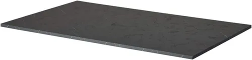 Vista 35 de 36x20 pulgadas Mesa Negra Universal, Escritorio Sólido de Una Pieza, Encimera Reversible de Melamina, Dobles Escritorios, L-Escritorio DIY