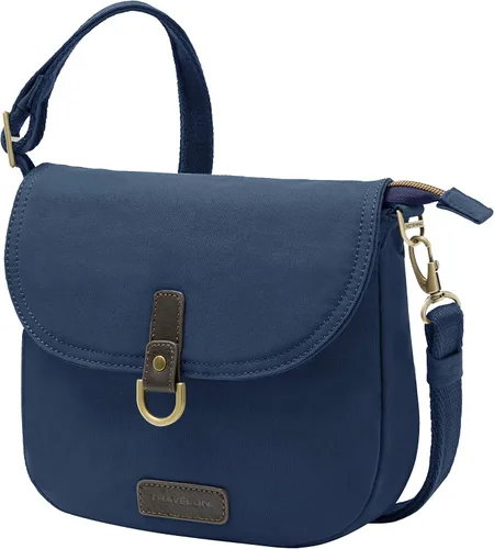 Vista 4 de Travelon Anti-Theft Courier Saddle Crossbody