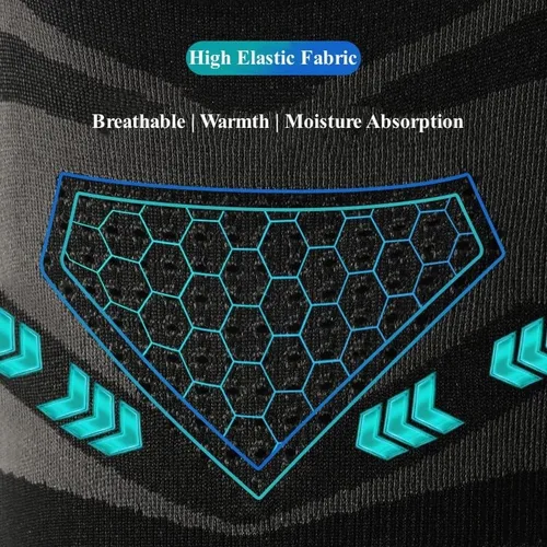 Vista 5 de Máscara de esquí pasamontañas de invierno para hombres y mujeres, para clima frío, protección contra el viento, equipo para esquí, snowboard, paseo