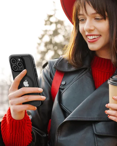 Vista 7 de Mobnano Funda para iPhone 13 Pro, compatible con MagSafe, funda transparente con anillo magnético, diseño multicolor protector a prueba de golpes