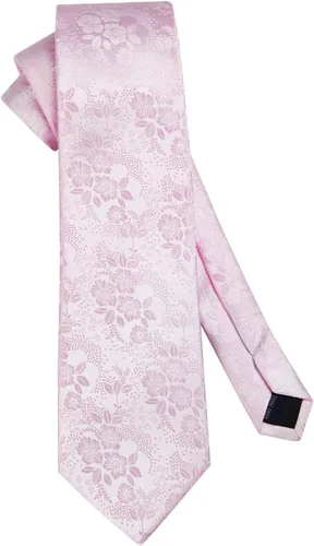 Vista 35 de Corbatas florales tejidas clásicas para hombre, corbata cuadrada de bolsillo, corbatas formales para hombres, boda con pañuelo