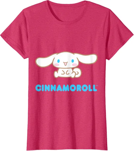 Vista 12 de Cinnamoroll Character Front and Back T-Shirt S Negro