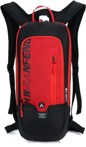 Vista 9 de WINDCHASER Mochila de ciclismo, 6L Mochila de bicicleta Bolsa transpirable para senderismo Ciclismo Esquí