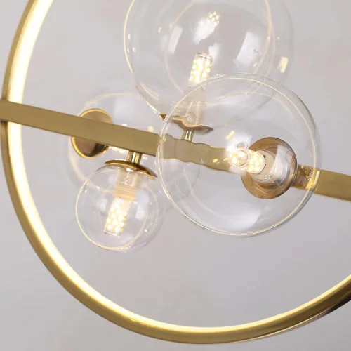 Vista 6 de Luces de isla de 10 luces para cocina, candelabros modernos para comedor, iluminación de isla de cocina, lámpara colgante lineal con varillas