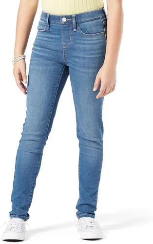 Vista 4 de Levi Strauss Signature Gold Jeans súper ajustados para niñas (Nuevo) Grand Mesa
