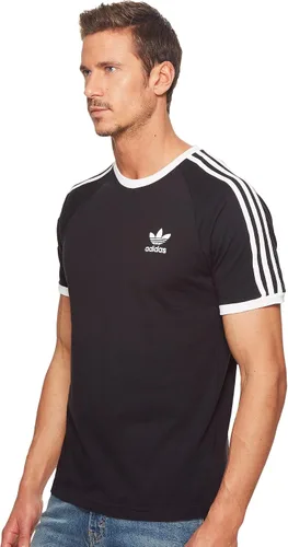 Vista 2 de adidas Originals Adicolor - Camiseta de 3 rayas para hombre, PARENT