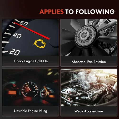 Vista 5 de A-Premium Sensor de temperatura del refrigerante compatible con Audi y Volkswagen