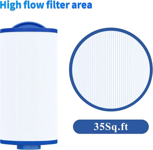 Vista 5 de Cryspool® 04060 Filtro de spa compatible con PMA-R3/268548 con mango cerrado, 4CH-935, PWW35L, FC-0170, X268554, X268535, 817-4035, cartucho