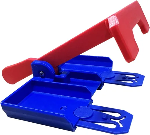Vista 7 de Abrazadera y puerta de arranque de 4 carriles compatible con Hot Wheels (combo de puerta de arranque de 4 carriles + abrazadera)