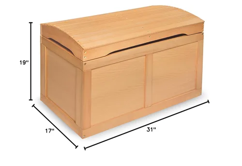 Vista 8 de Caja barril de juguetes Badger Basket, paquete de de 1, Natural