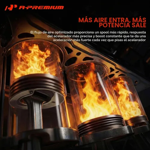 Vista 6 de A-Premium K0422-582 Kit completo de turbocompresor turbo con actuador y junta