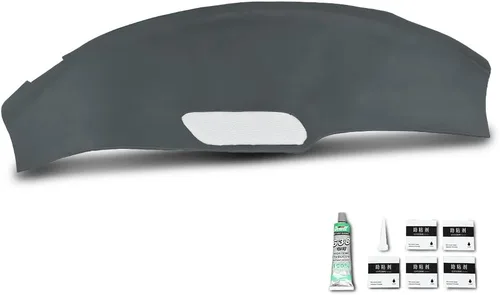 Vista 39 de PIT66 Cubierta de bisel de tablero TPE negra compatible con Buick Apollo/Olds Omega 1972-1974 Compatible con Chevy Chevy II/Chevy Nova 1969-1974