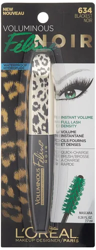 Vista 2 de L'Oreal Paris máscara voluminosa a prueba de agua Feline
