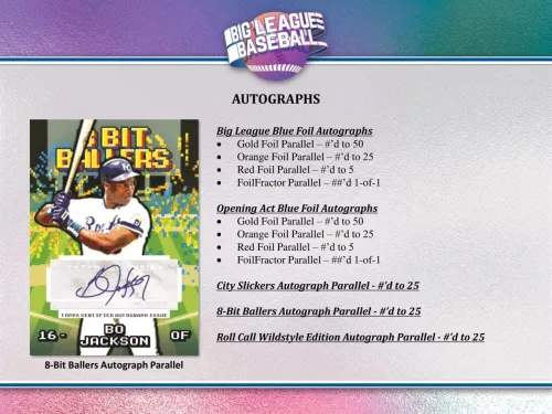 Vista 6 de Caja de pasatiempos de béisbol de Topps Big League 2023 (18 paquetes/8 tarjetas) - GotBaseballCards