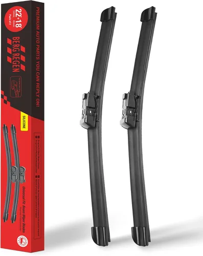 Vista 116 de BERG REGEN Escobillas limpiaparabrisas de 15"+15" con escobilla trasera de 13" - Juego de repuesto automotriz para Jeep Wrangler JK 2008 2009 2010