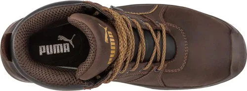 Vista 3 de PUMA Safety Tornado - Botas de trabajo de 6 pulgadas, punta compuesta, antideslizante, impermeable, EH