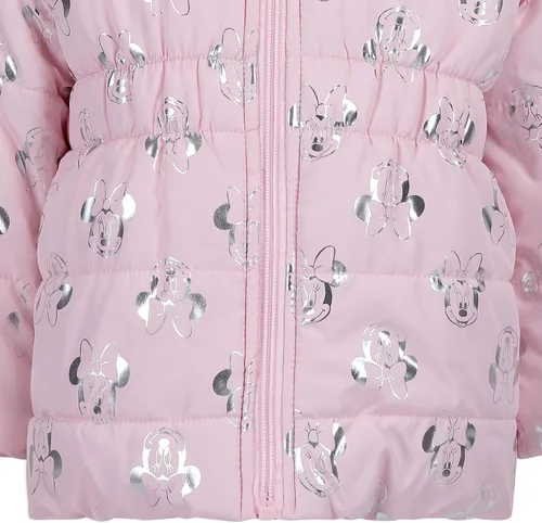 Vista 5 de Disney Minnie Mouse - Chaqueta con capucha para niña, con orejas y moño