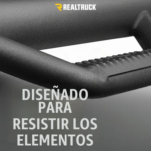 Vista 7 de RealTruck - Escalones Nerf para 4Runner Rueda a rueda, acero resistente, negro texturizado T1360R Compatible con Toyota 4 Runner 2010 - 2024