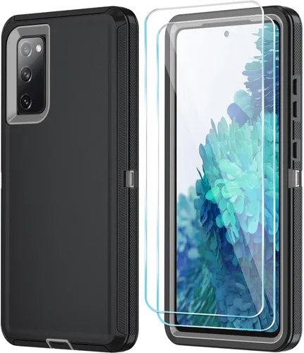 Vista 37 de ONOLA Funda para teléfono Samsung Galaxy S24 FE con protector de pantalla HD, funda para teléfono de servicio pesado resistente a golpes y caídas