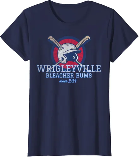 Vista 32 de Wrigleyville Bleacher Bums - Camiseta de béisbol divertida