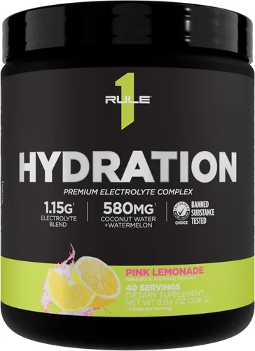 Vista 8 de Rule 1 Proteins Hidratación en polvo, 30 porciones (fresa kiwi)