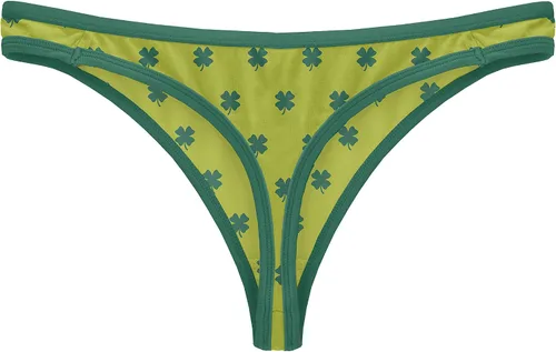 Vista 2 de KICKEE Womens Lucky Clover Underwear, Super Soft Undies, Seamless All Day Comfort