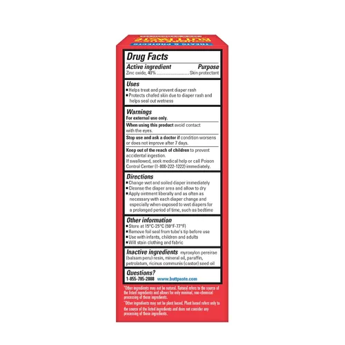 Vista 6 de Ungüento Boudreaux para dermatitis de pañal, máxima fuerza, 2 onzas, B2302, 1, 1